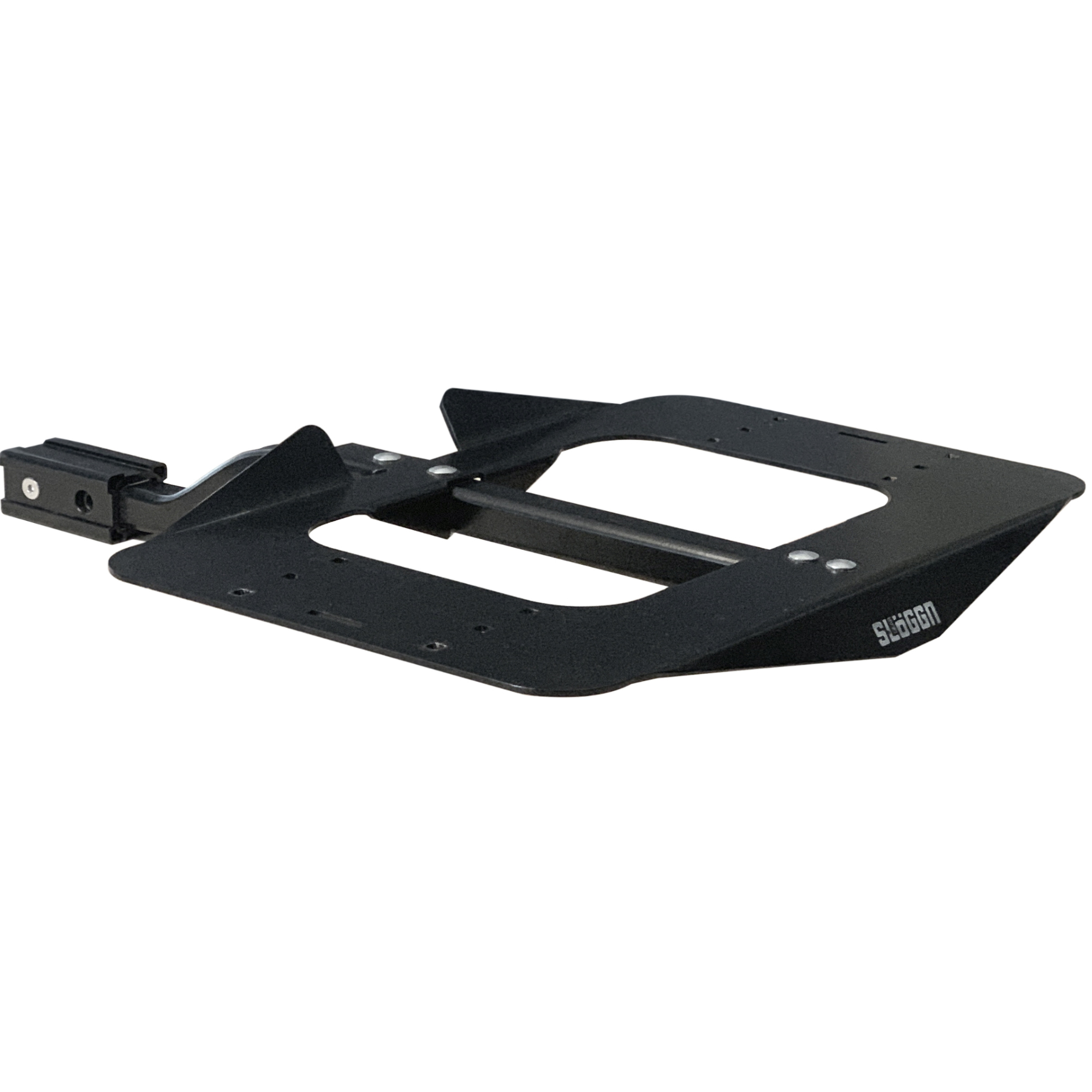 Sloggn Gear Company, Hitch Mount DIY Deck, Capacity 300 lb, Receiver Size 2 in, Material Carbon Steel, Model# 58940